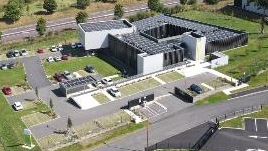 Vue du siège du SDEM50 présentée dans la maquette